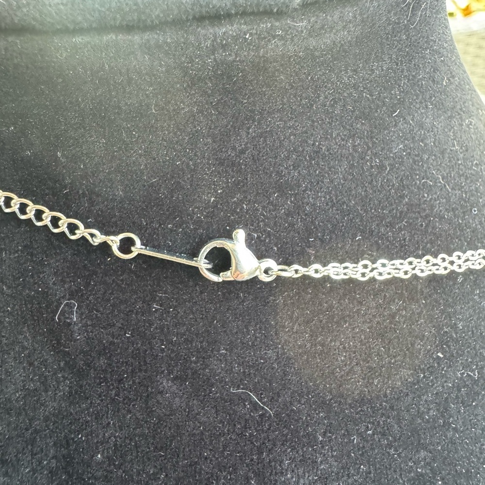 ‼️FINAL SALE ‼️Adjustable Stainless Steel Layered Necklace - Picture 4 of 5